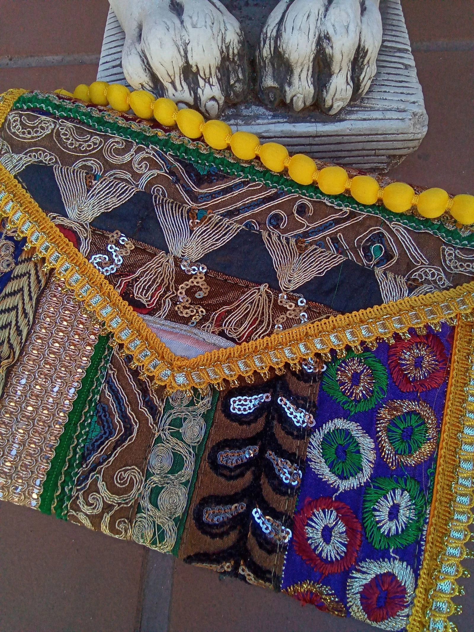 Bolsa India bordada multicolor – photo 14
